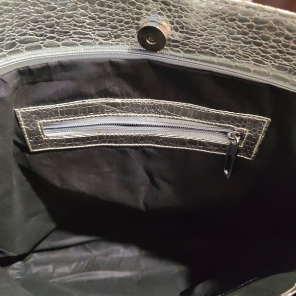 Zara Silver Tote - NWOT - Picture 6 of 7